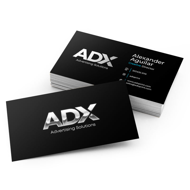 raised holographic foil business cards Raised Foil Business Cards – Adxprint